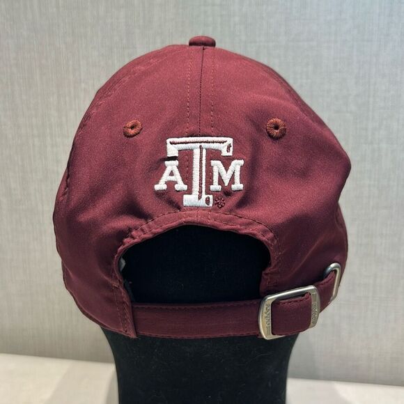 adidas Texas A&M University Hat Cap Maroon Embroidered Adjustable - Picture 4 of 10